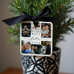 Meilleur Père jamais | Fête des pères 6 Collage ph<br><div class="desc">Envoyez un beau cadeau personnalisé à votre père qu'il chérira pour toujours. Un collage de photos de famille personnalisées pour afficher vos photos de famille et vos souvenirs spéciaux. Notre design comprend un design simple de 6 photos collage grille avec "Best Father Ever" conçu dans un style de script noir...</div>