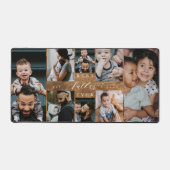 Meilleur Père Jamais Rustique Woodgrain Photo Coll (Recto)