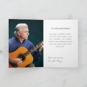 Meilleur Professeur Carte de Vœux Florale (Intérieur)