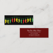 Meilleur restaurant mexicain Carte de visite (Devant / Derrière)