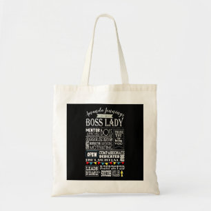 Meilleur sac de patronne, personnalisable avec nom