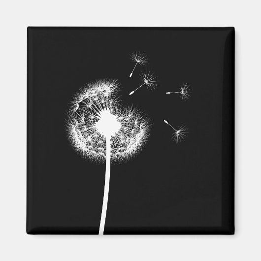 Meilleur Souhaits à Dandelion Magnet (Devant)