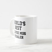 MEILLEUR STÉALER MUG DE CAFÉ DU MONDE (Devant gauche)