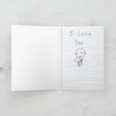 Meilleur stick de maman Figure Carte de fête des m (Intérieur)