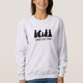 Meilleur Sweatshirt de chien de femme (Devant)