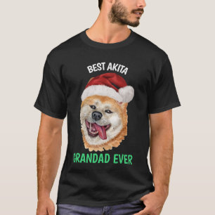 Meilleur T-shirt Akita Grandad