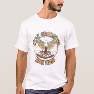 Meilleur T-Shirt Arbre de Vie Spirituel avec Ailes