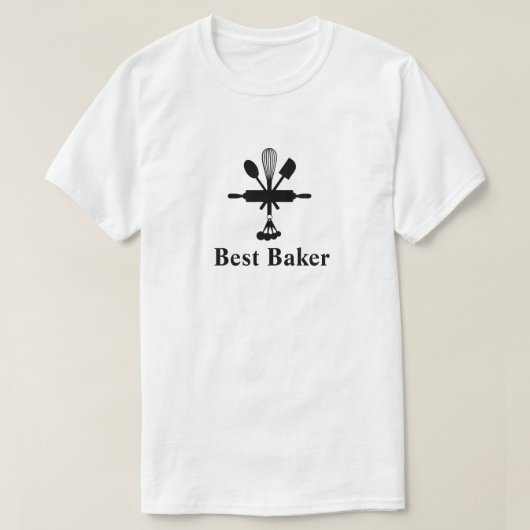 Meilleur T-shirt Baker (Design devant)