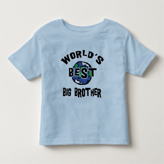 Meilleur T-shirt Big Brother au monde (Devant)