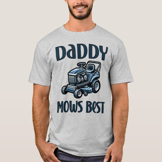 Meilleur T-shirt de Daddy Mows (Devant)