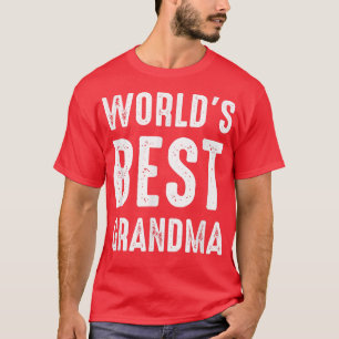 Meilleur T-shirt de grand-mère au monde