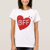 Meilleur T-shirt Friend Forever - BFF Matching (Devant)