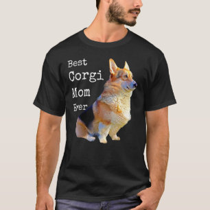 Meilleur T-Shirt Maman Corgi Pembroke Welsh Corgi