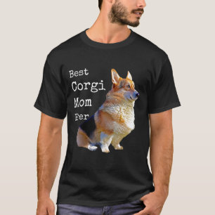 Meilleur T-Shirt Maman Corgi Pembroke Welsh Corgi 