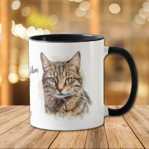 Meilleur Tabby Chat Maman Jamais Mug