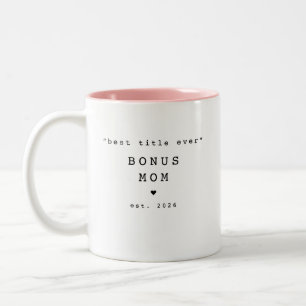 Meilleur Titre Jamais Mère Bonus Mug Personnalisé