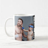 Meilleur Twin Papa Jamais Photo Mug (Gauche)