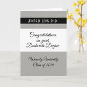 Meilleur Vendeur ! Carte de diplôme de doctorat (d (Fleur jaune)
