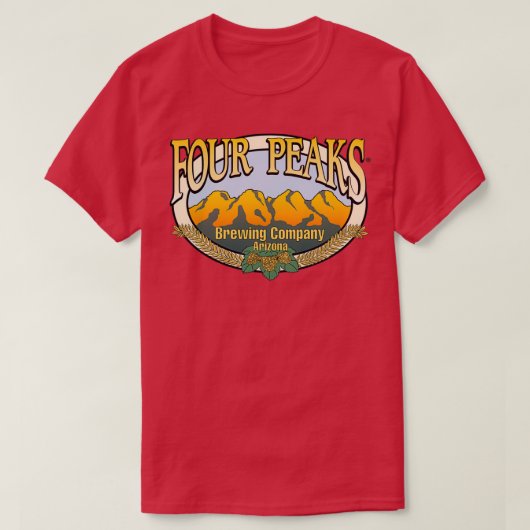 MEILLEUR VENDEUR Four Peaks Brewing classique T-shirt (Design voorkant)