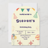 MEILLEUR VENDEUR ! Invitation personnalisée  (Devant)