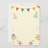 MEILLEUR VENDEUR ! Invitation personnalisée  (Dos)