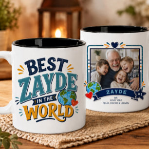 Meilleur Zayde du Monde Mug Photo