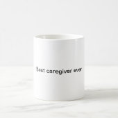Meilleure aide-soignante jamais mug à café (Centre)
