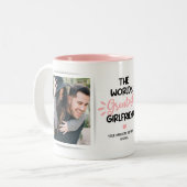 Meilleure amie 2 Photo Mug à café à deux tons (Devant gauche)