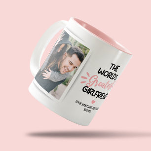 Meilleure amie 2 Photo Mug à café à deux tons
