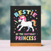 Meilleure amie de la princesse de l'anniversaire f (Neutre)