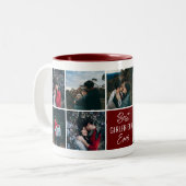 Meilleure amie Jamais Personnalisée Photo Café Mug (Devant gauche)