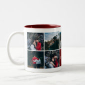 Meilleure amie Jamais Personnalisée Photo Café Mug (Gauche)