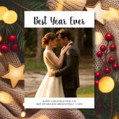 Meilleure Année Carte de Couple de Vacances Ludiqu