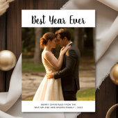 Meilleure Année Carte de Couple de Vacances Ludiqu