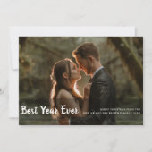 Meilleure Année Élégante Carte de Vacances pour Co (Devant)