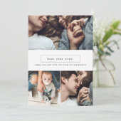 Meilleure année Jamais trois photo Collage Carte d (Debout devant)