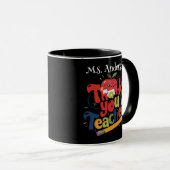 Meilleure appréciation de l'enseignant Mug cadeau (Devant droit)