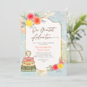 Meilleure aventure Florale Carte du monde Voyage M (Debout devant)