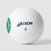 Meilleure Balle de Golf Personnalisée avec Initial (Logo)