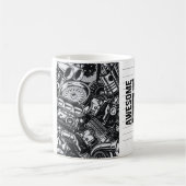 Meilleure Belle Mug en céramique papa Extraordinai (Gauche)