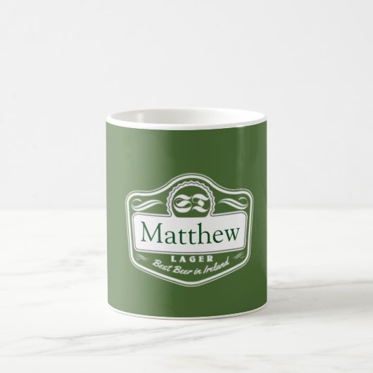 Meilleure bière Mug personnalisé (Centre)