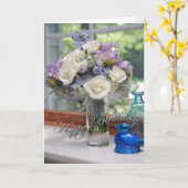 Meilleure carte anniversaire (Fleur jaune)