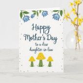 Meilleure carte de conception d'art pour la fête d (Fleur jaune)