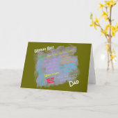 Meilleure carte de dadisme (Fleur jaune)