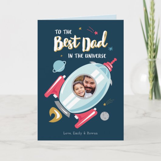 Meilleure carte de Fête des pères Universe (Devant)