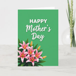 Meilleure carte de fleurs pour la fête des mères