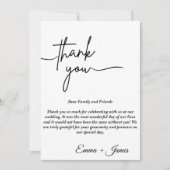 Meilleure carte de mariage moderne (Devant)