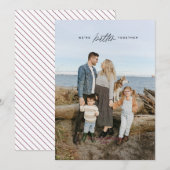 Meilleure carte de Noël (Devant / Derrière)