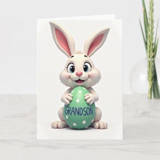 Meilleure carte de Pâques pour petit-fils (Devant)