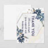 meilleure carte de remerciements (Devant / Derrière)